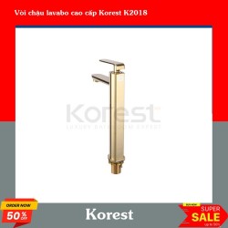 Vòi chậu lavabo cao cấp Korest K2018