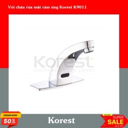 Vòi chậu rửa mặt cảm ứng Korest K9011