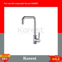Vòi rửa bát nóng lạnh Korest K6002