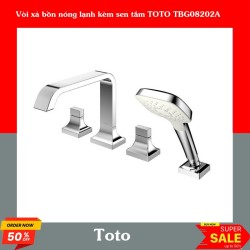 Vòi xả bồn nóng lạnh kèm sen tắm TOTO TBG08202A