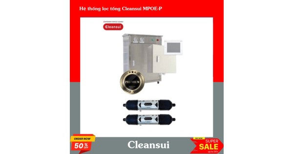 Hệ thống lọc tổng Cleansui MPOE-P Chính Hãng | HAFELE EASY