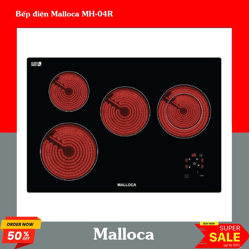 Bếp điện Malloca MH-04R