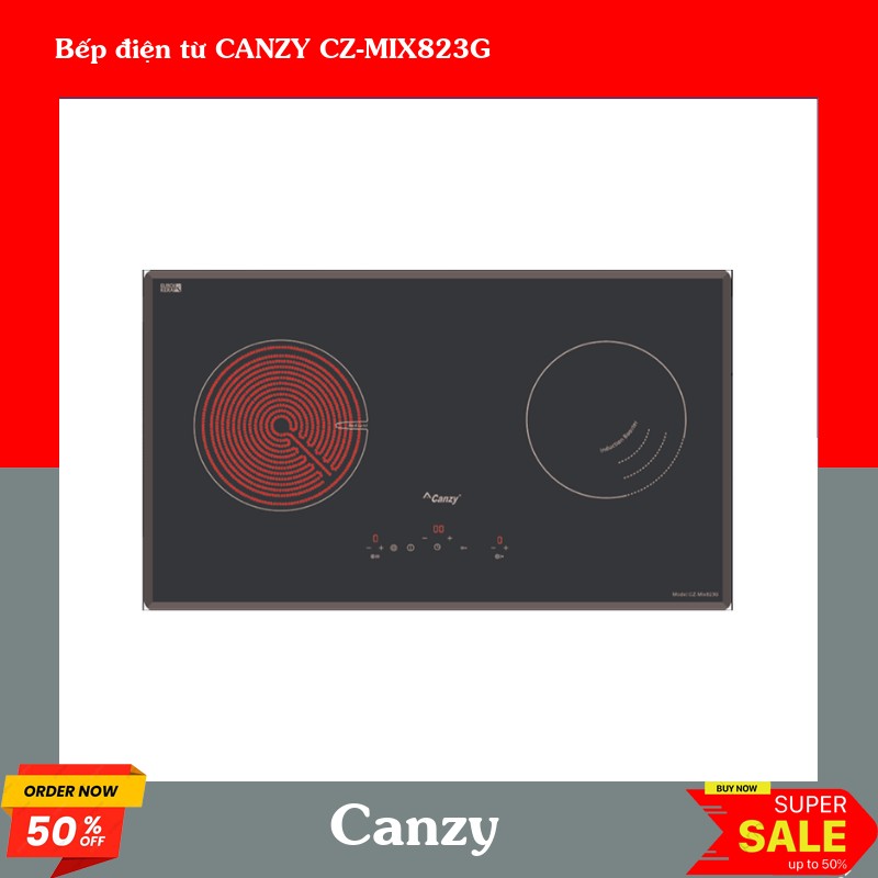 Bếp điện từ CANZY CZ-MIX823G