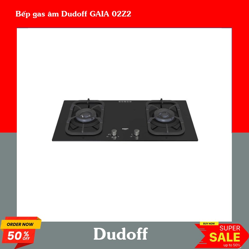 Bếp gas âm Dudoff GAIA 02Z2