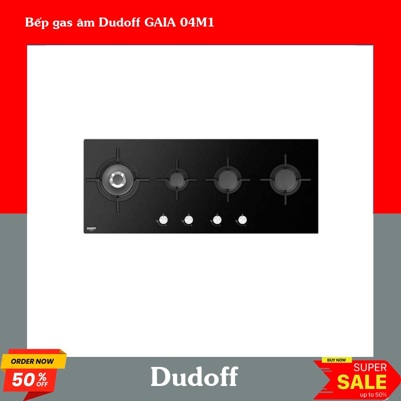 Bếp gas âm Dudoff GAIA 04M1