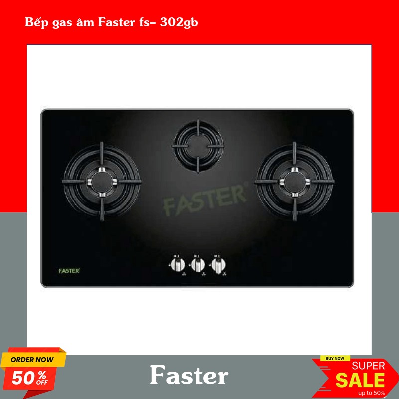 Bếp gas âm Faster fs– 302gb