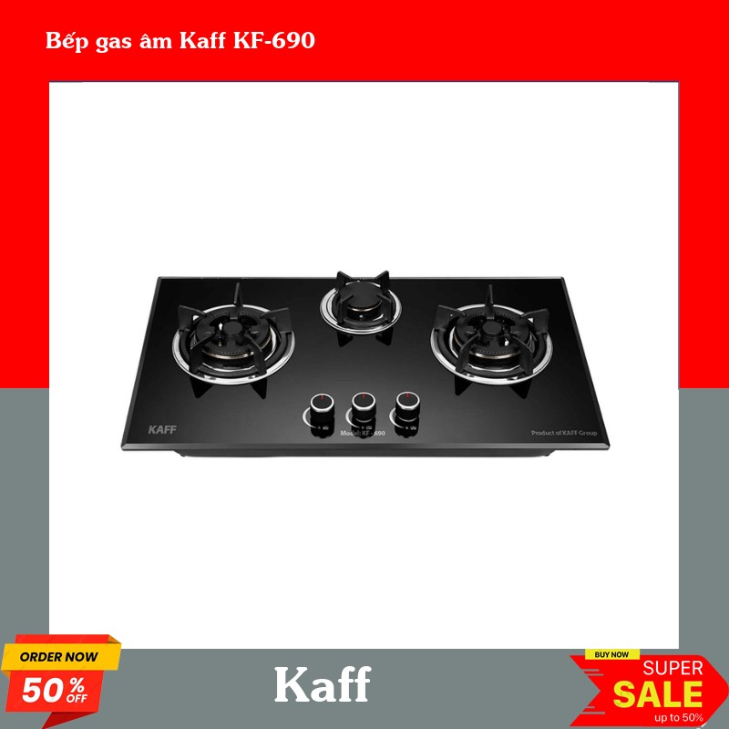 Bếp gas âm Kaff KF-690