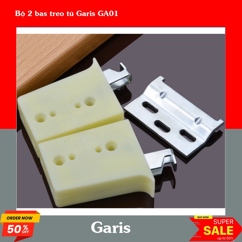 Bộ 2 bas treo tủ Garis GA01