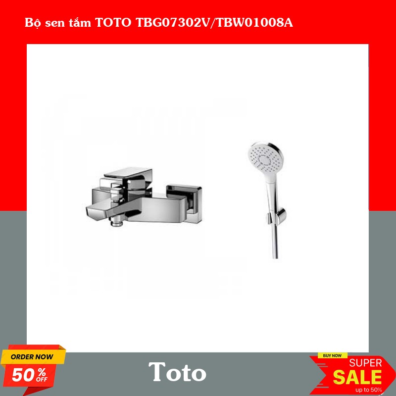 Bộ sen tắm TOTO TBG07302V/TBW01008A