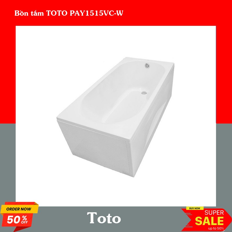 Bồn tắm TOTO PAY1515VC-W