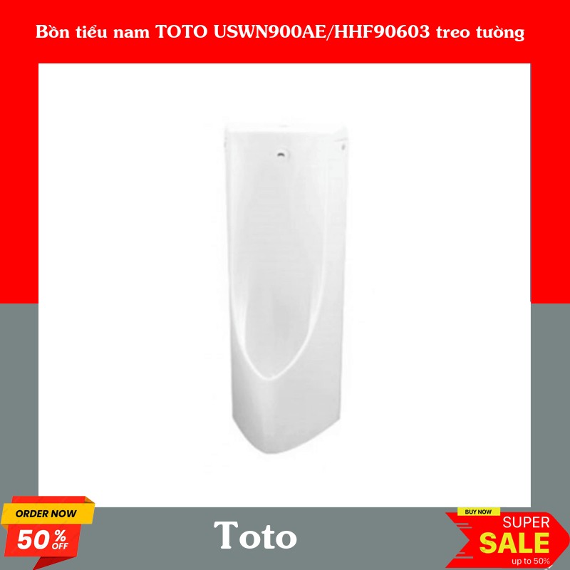 Bồn tiểu nam TOTO USWN900AE/HHF90603 treo tường