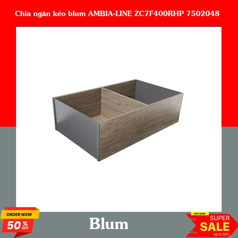 Chia ngăn kéo blum AMBIA-LINE ZC7F400RHP 7502048