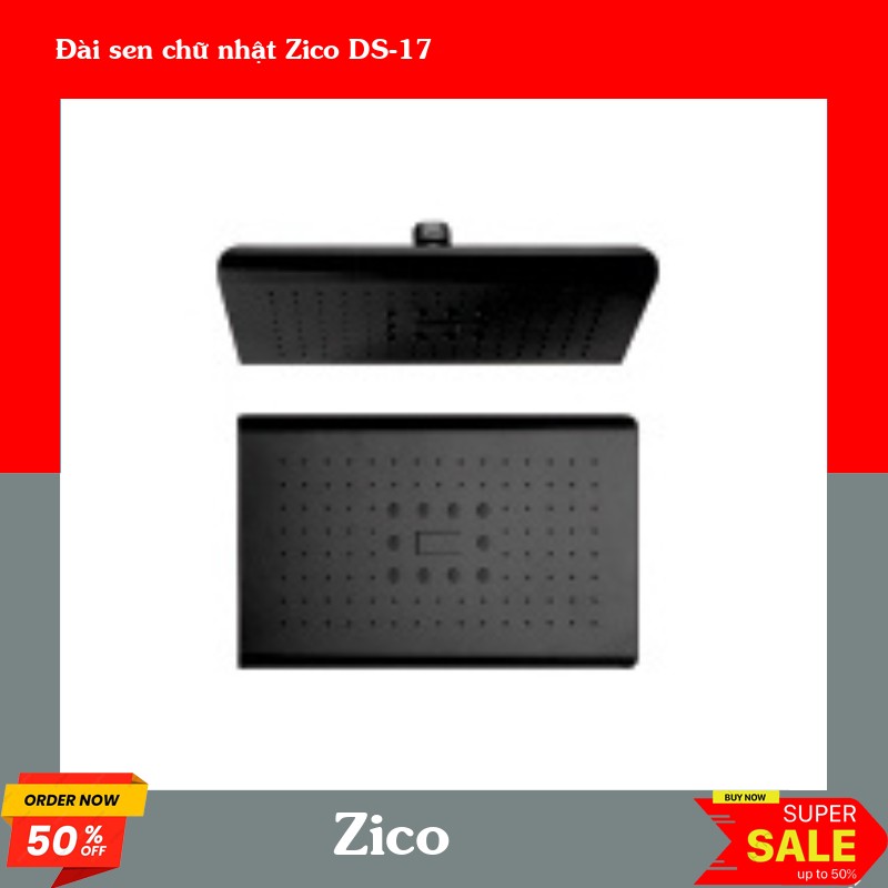 Đài sen chữ nhật Zico DS-17