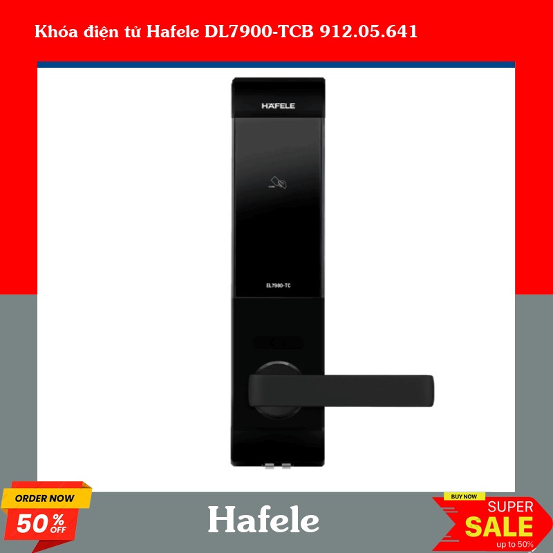 Khóa điện tử Hafele DL7900-TCB 912.05.641