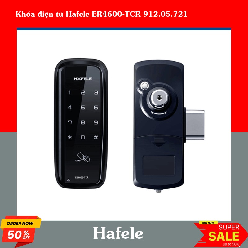 Khóa điện tử Hafele ER4600-TCR 912.05.721
