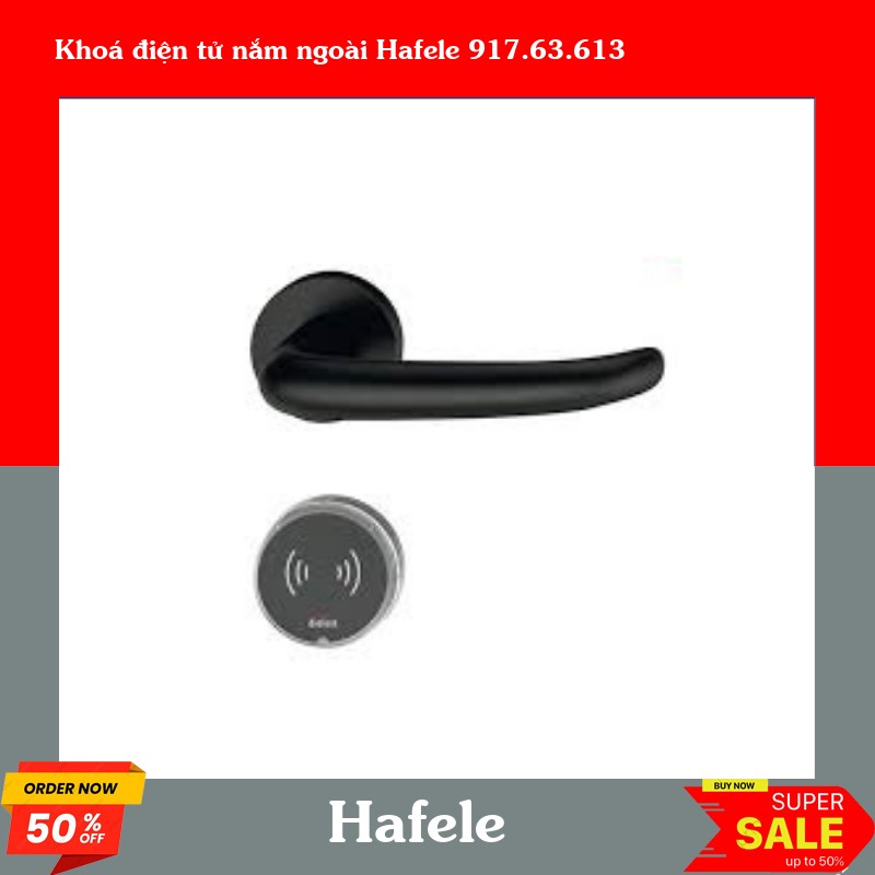 Khoá điện tử nắm ngoài Hafele 917.63.613