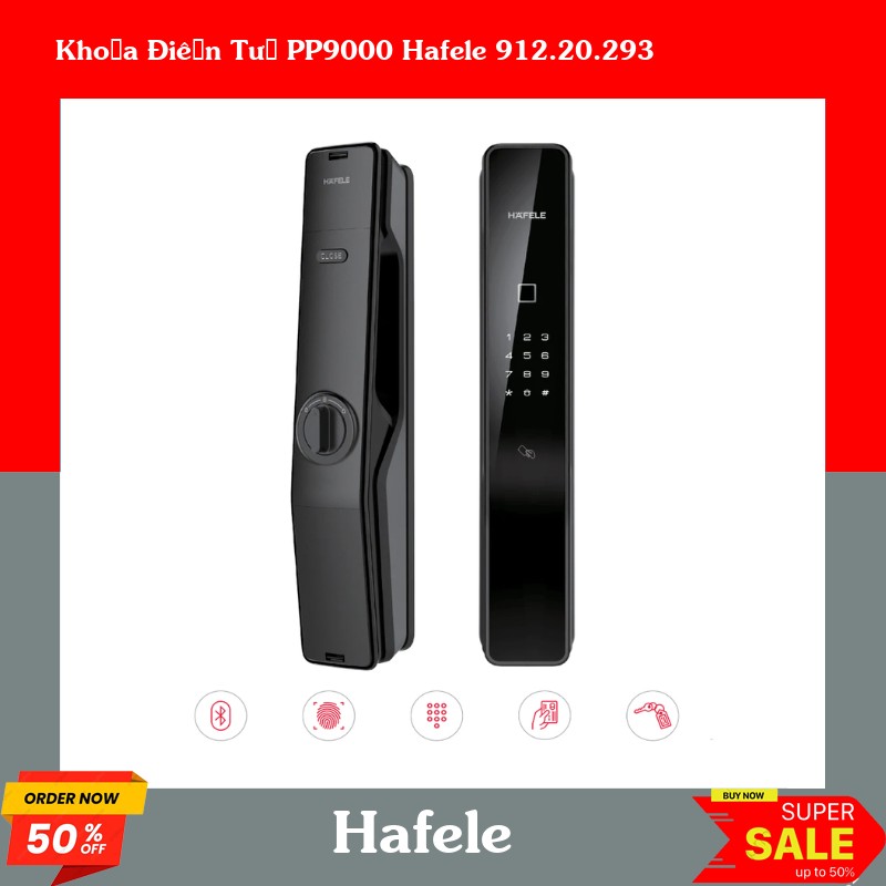 Khóa Điện Tử PP9000 Hafele 912.20.293