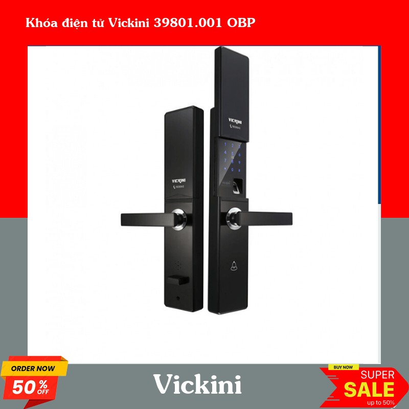 Khóa điện tử Vickini 39801.001 OBP