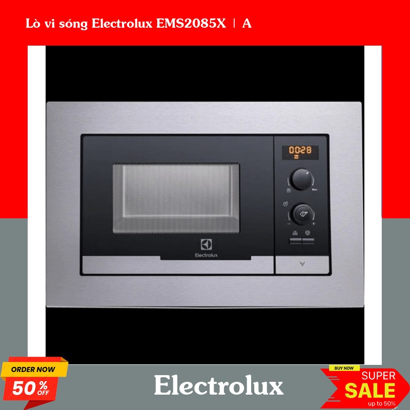 Lò vi sóng Electrolux EMS2085X | A