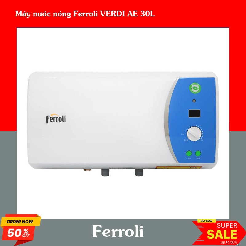 Máy nước nóng Ferroli VERDI AE 30L