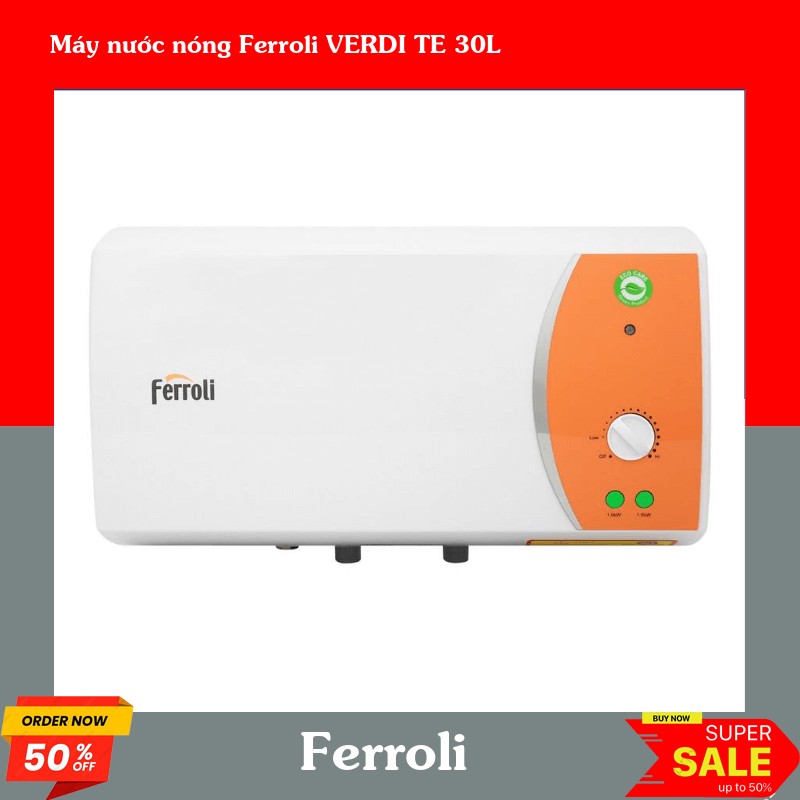 Máy nước nóng Ferroli VERDI TE 30L