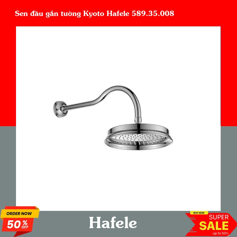 Sen đầu gắn tường Kyoto Hafele 589.35.008