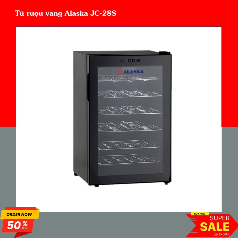 Tủ rượu vang Alaska JC-28S