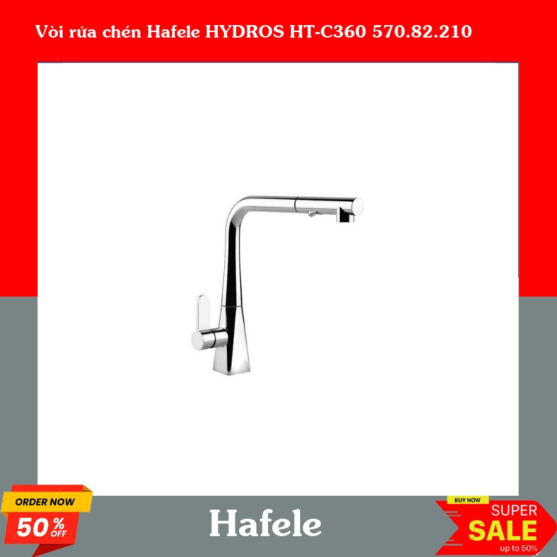 Vòi rửa chén Hafele HYDROS HT-C360 570.82.210